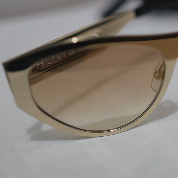 NWT Givenchy Gold Golden Oval Sunglasses - Picture 4 of 10